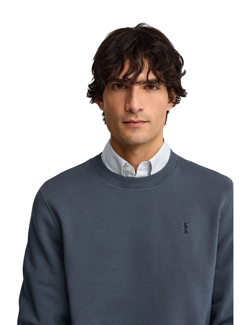 Sweatshirt relaxed fit Azul