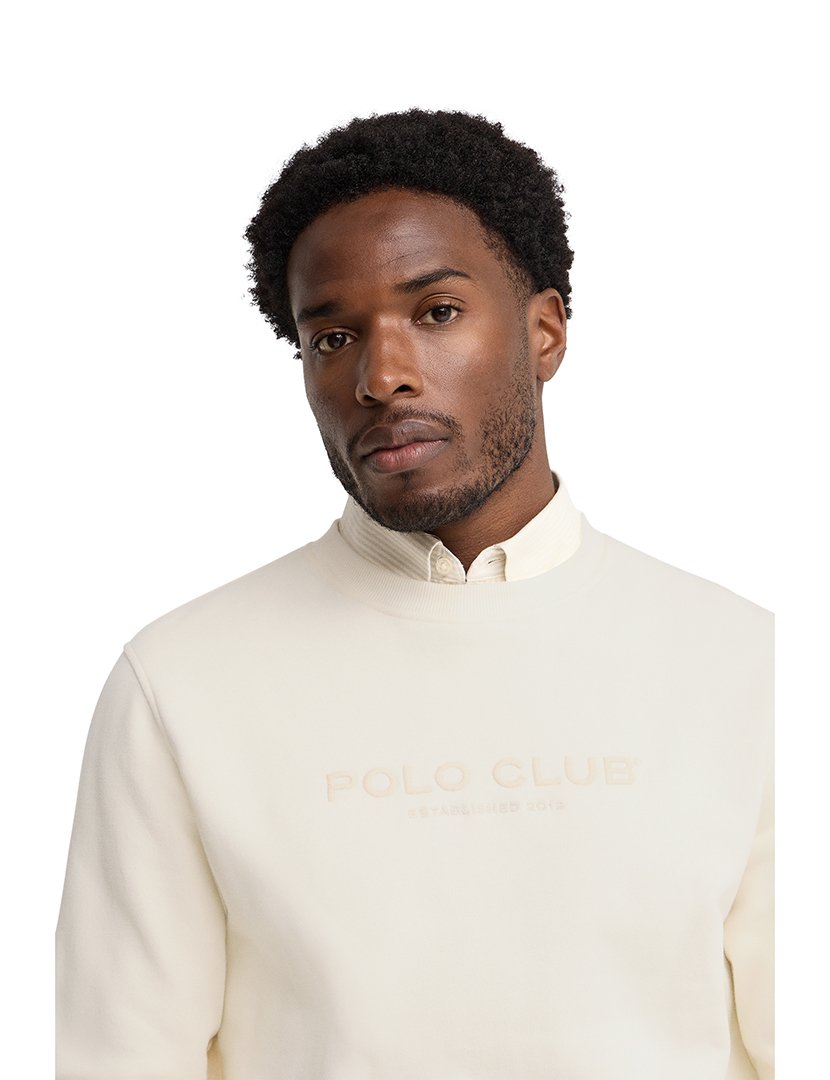 Sweatshirt Est Minimal Bege