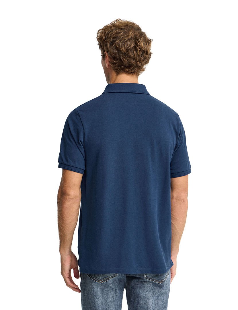 Pólo regular fit Azul Indigo