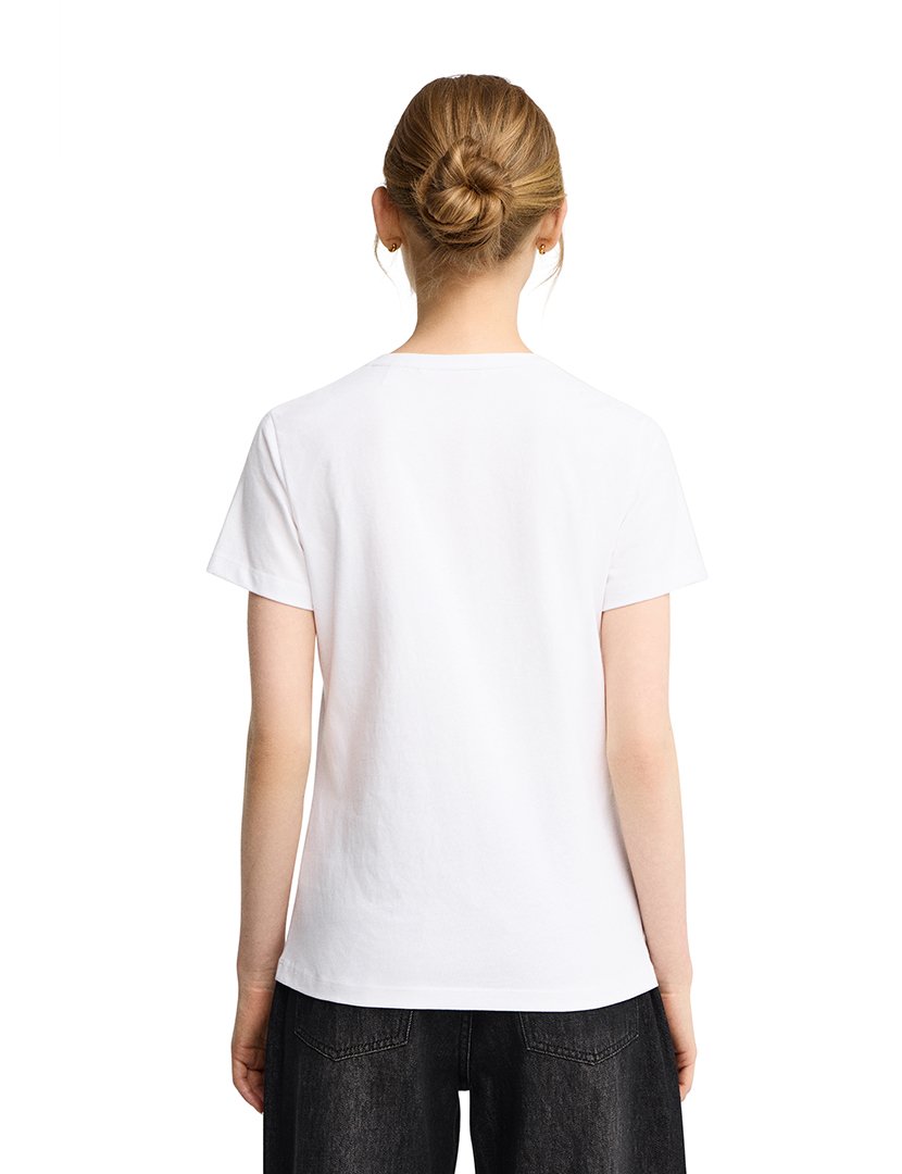T-Shirt regular fit Branco