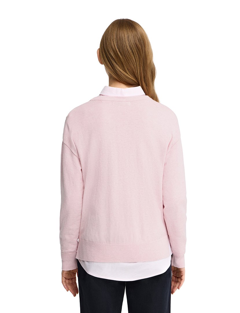Camisola de lã GG12 Rosa