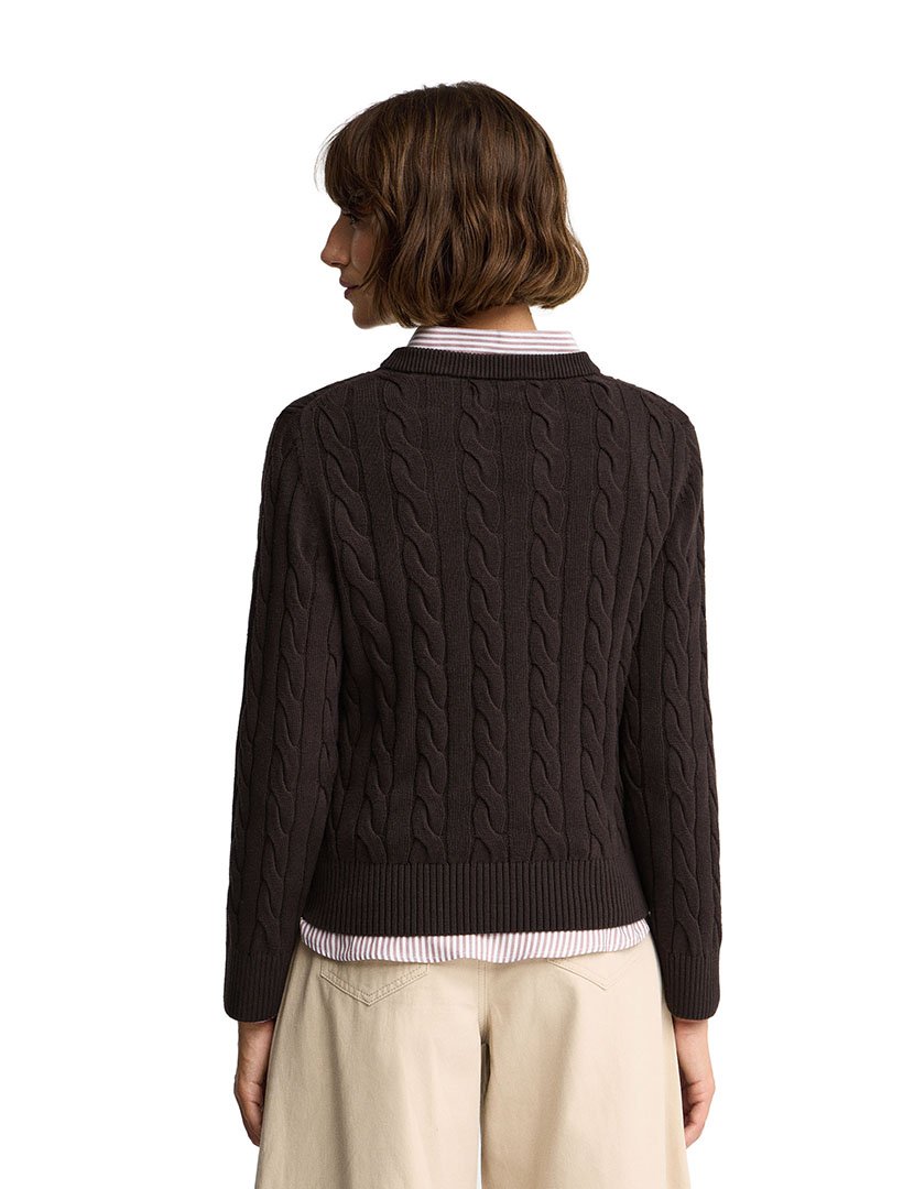 Camisola de malha GG9 Castano Escuro