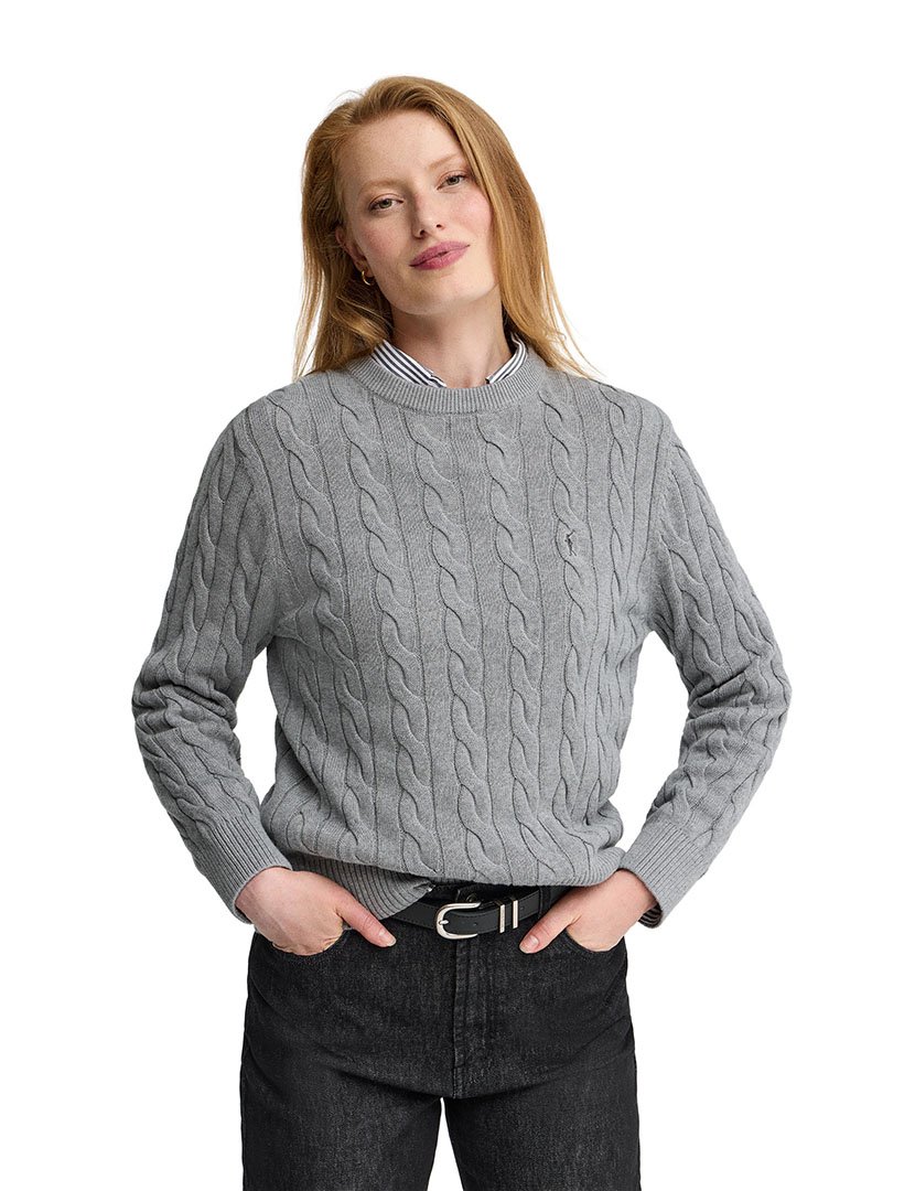 Camisola de malha GG9 Cinzento