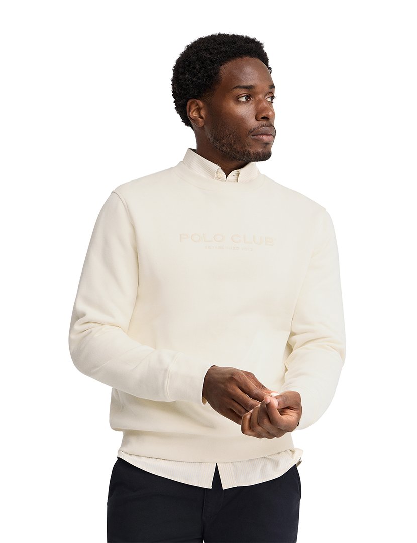 Sweatshirt Est Minimal Bege