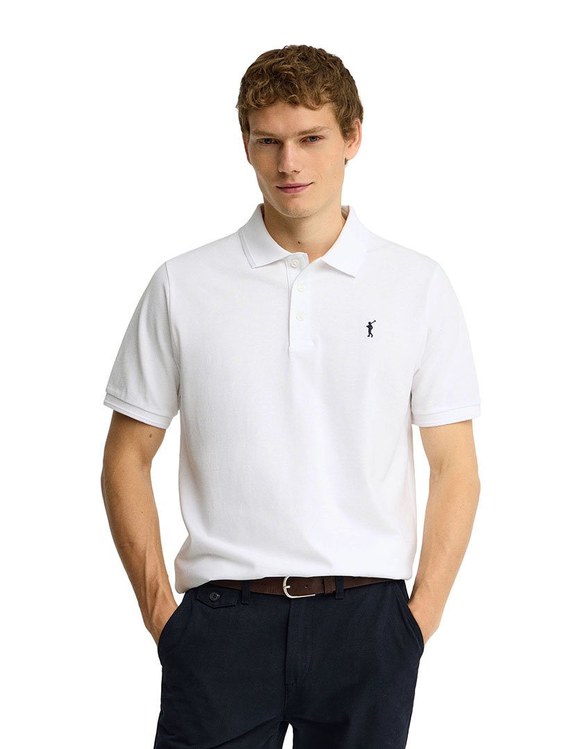Pólo regular fit Branco