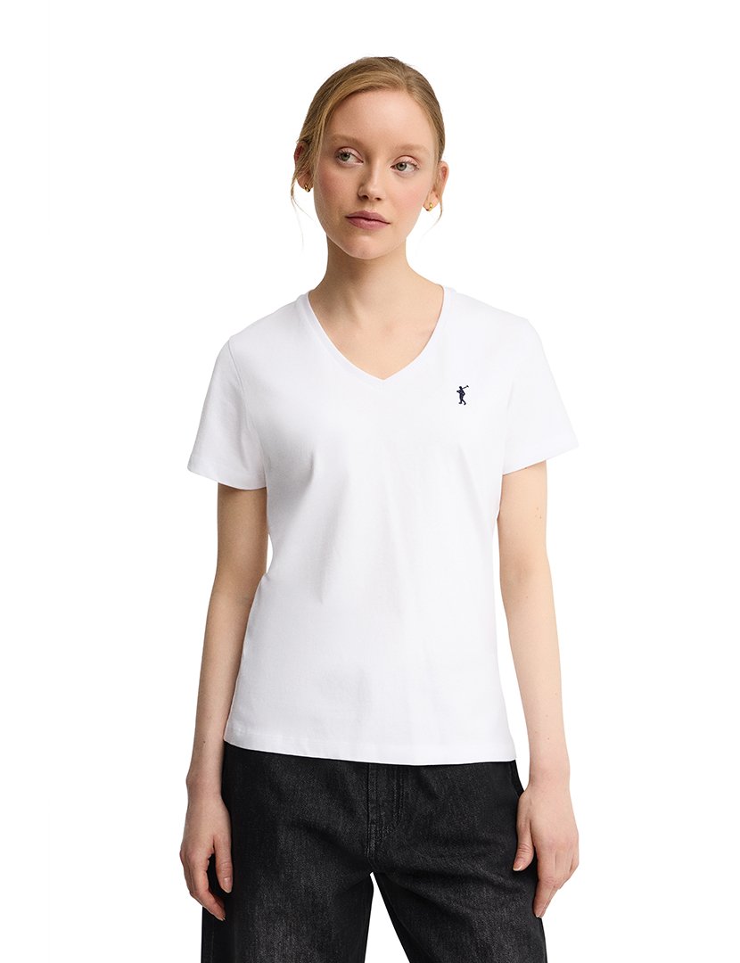 T-Shirt regular fit Branco