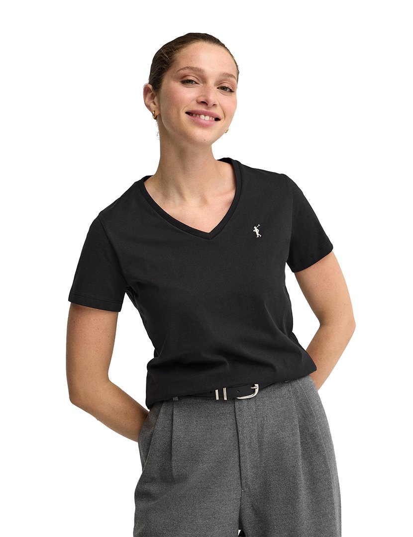 T-Shirt regular fit Preto