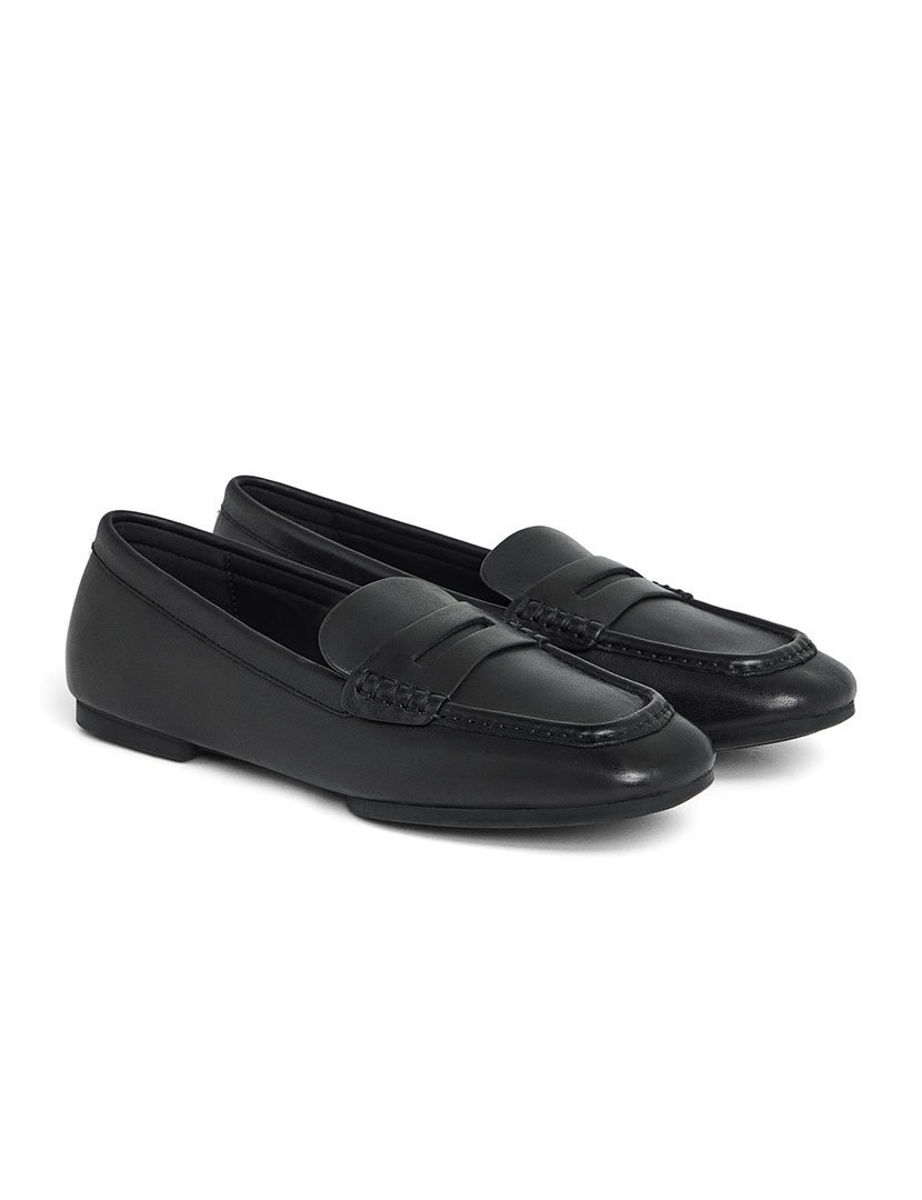 Mocassins Anto de pele Preto