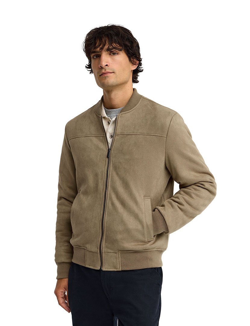 Casaco Bomber Lenox Castanho