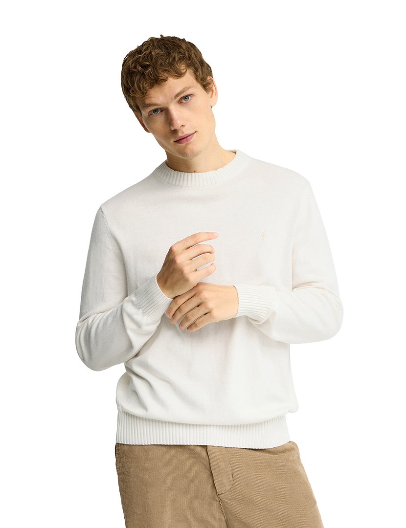 Camisola de lã GG12 Bege
