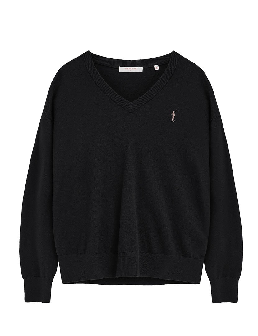 Camisola de lã GG12 Preto