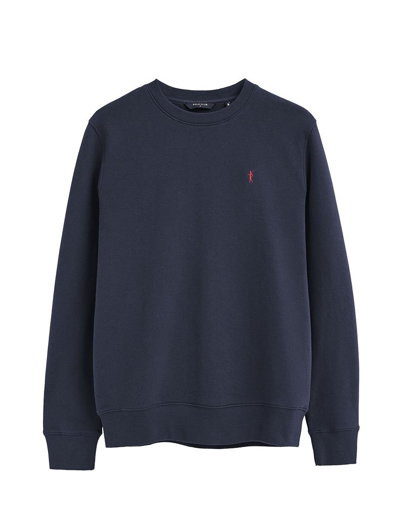 Sweatshirt relaxed fit Azul Marinho