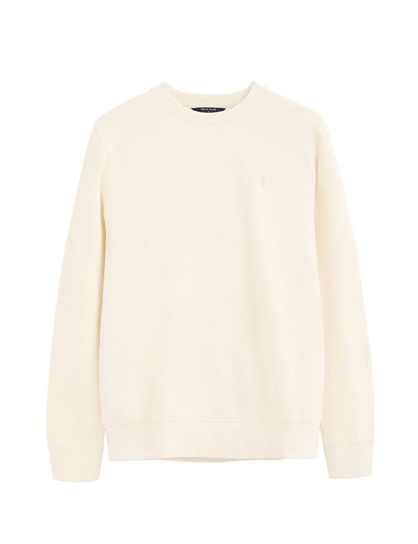 Sweatshirt relaxed fit Bege