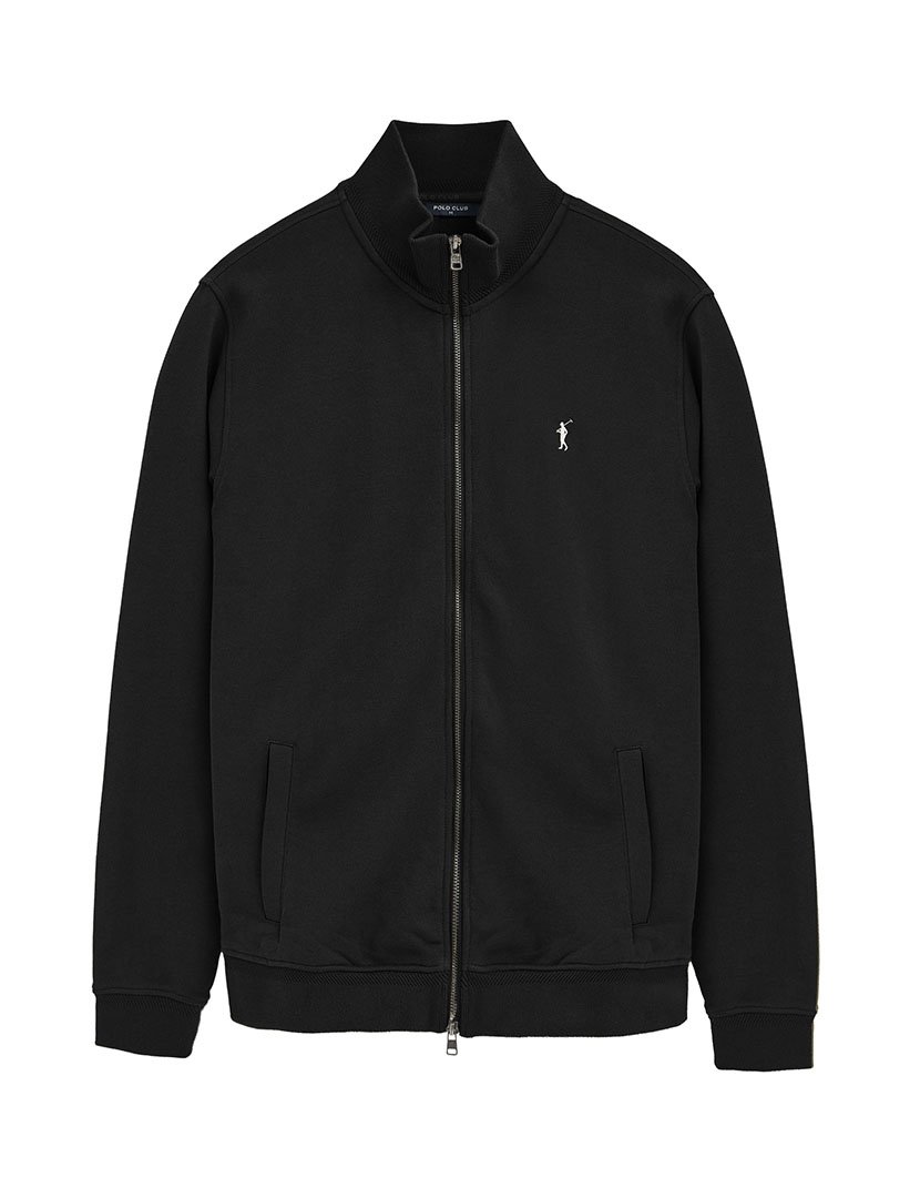 Cardigan com fecho Preto