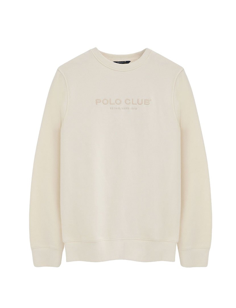 Sweatshirt Est Minimal Bege