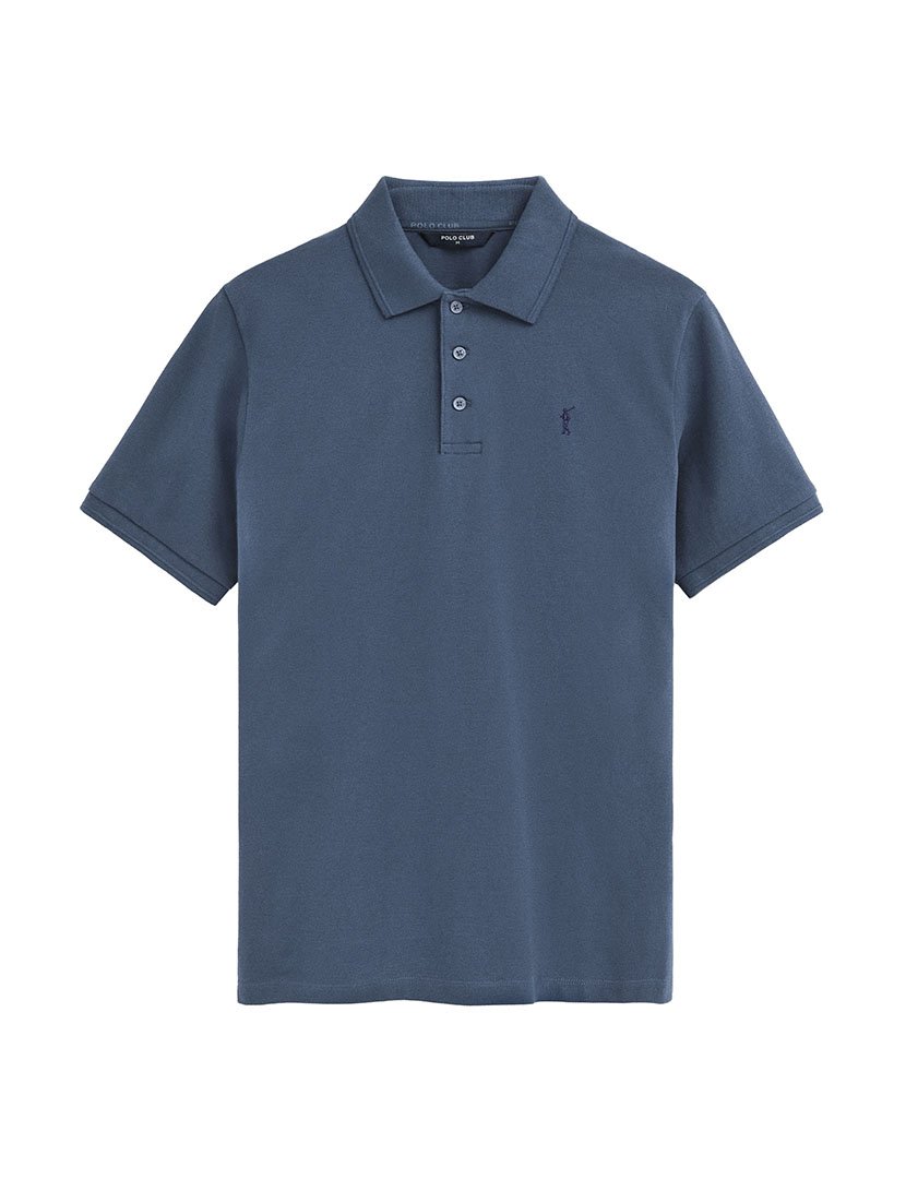 Pólo regular fit Azul