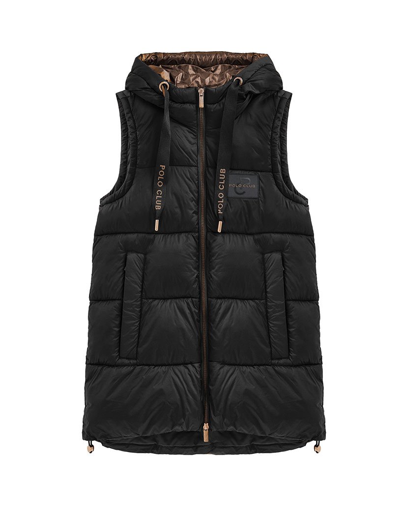 Colete acolchoado Beli Preto