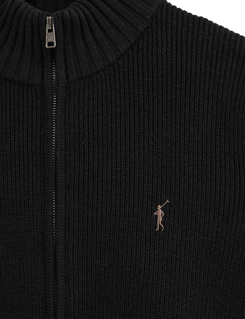 Cardigan de lã GG9 Preto