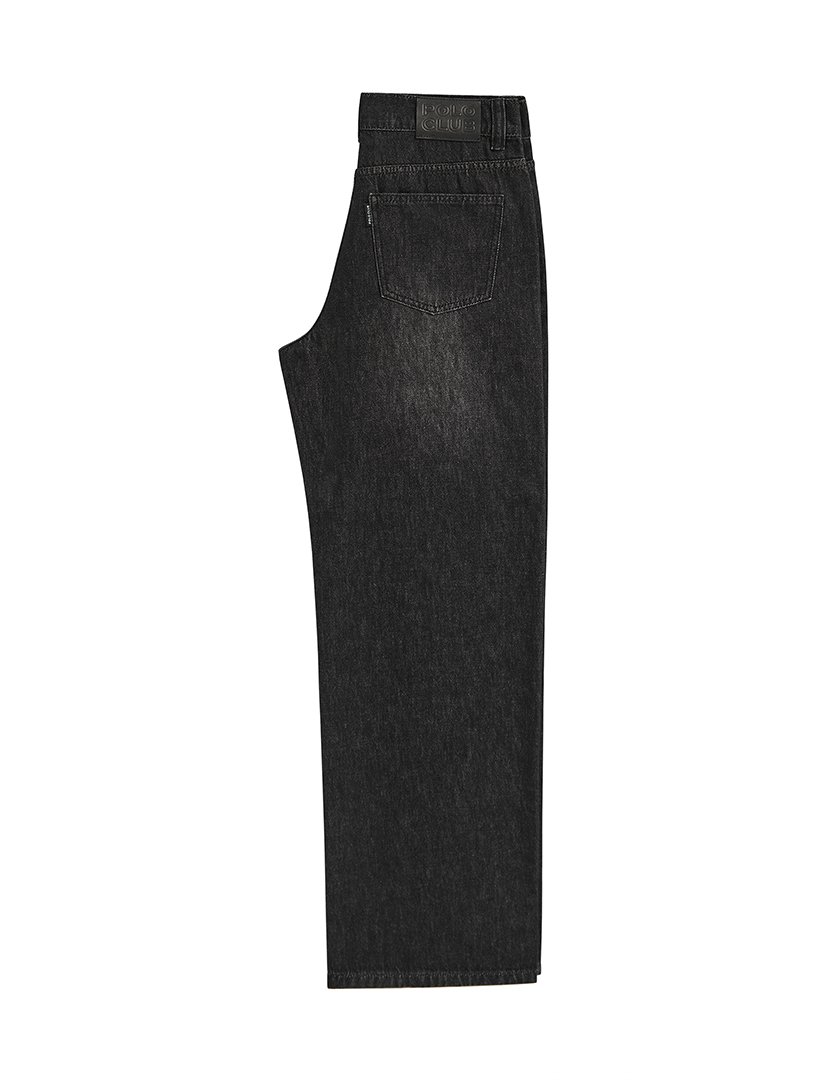 Calças de ganga Wide Leg Cinzento Escuro