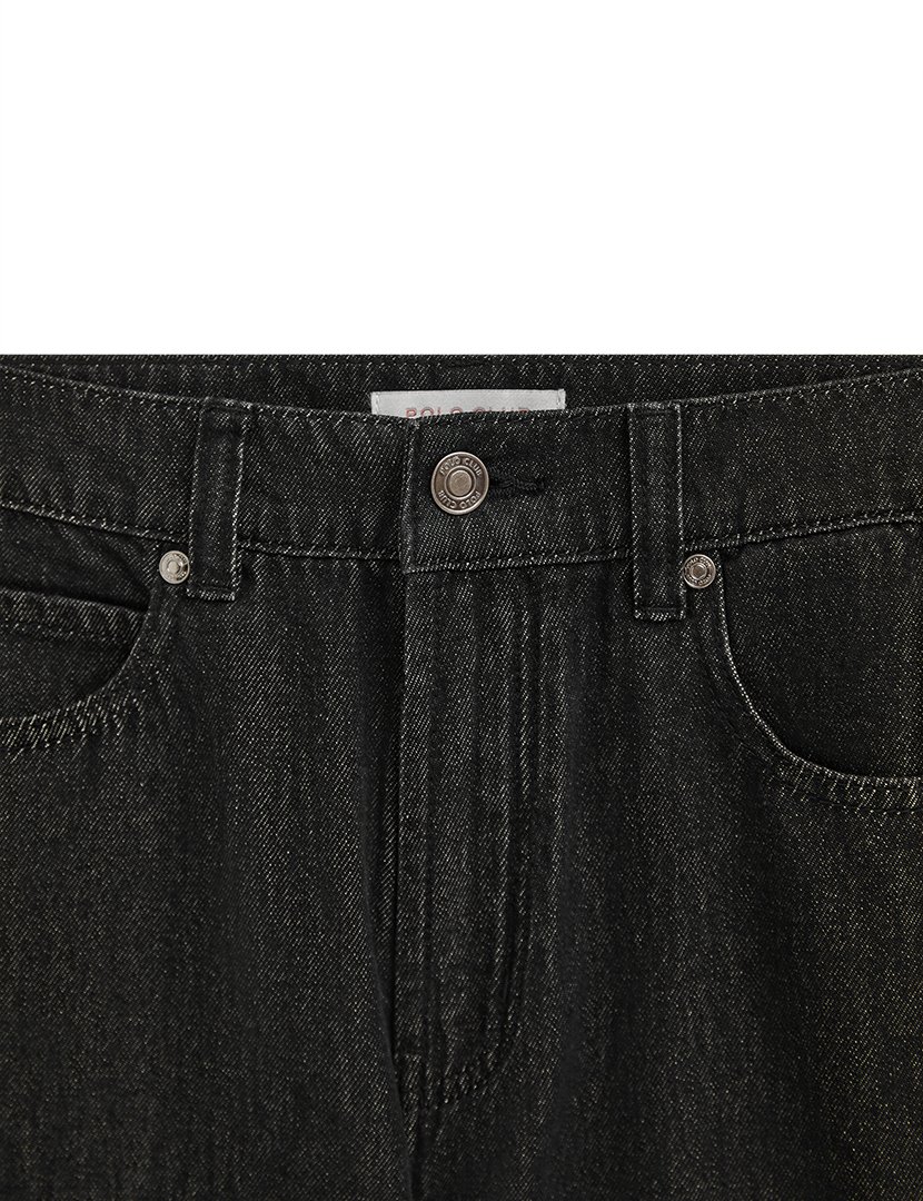 Calças de ganga Wide Leg Cinzento Escuro