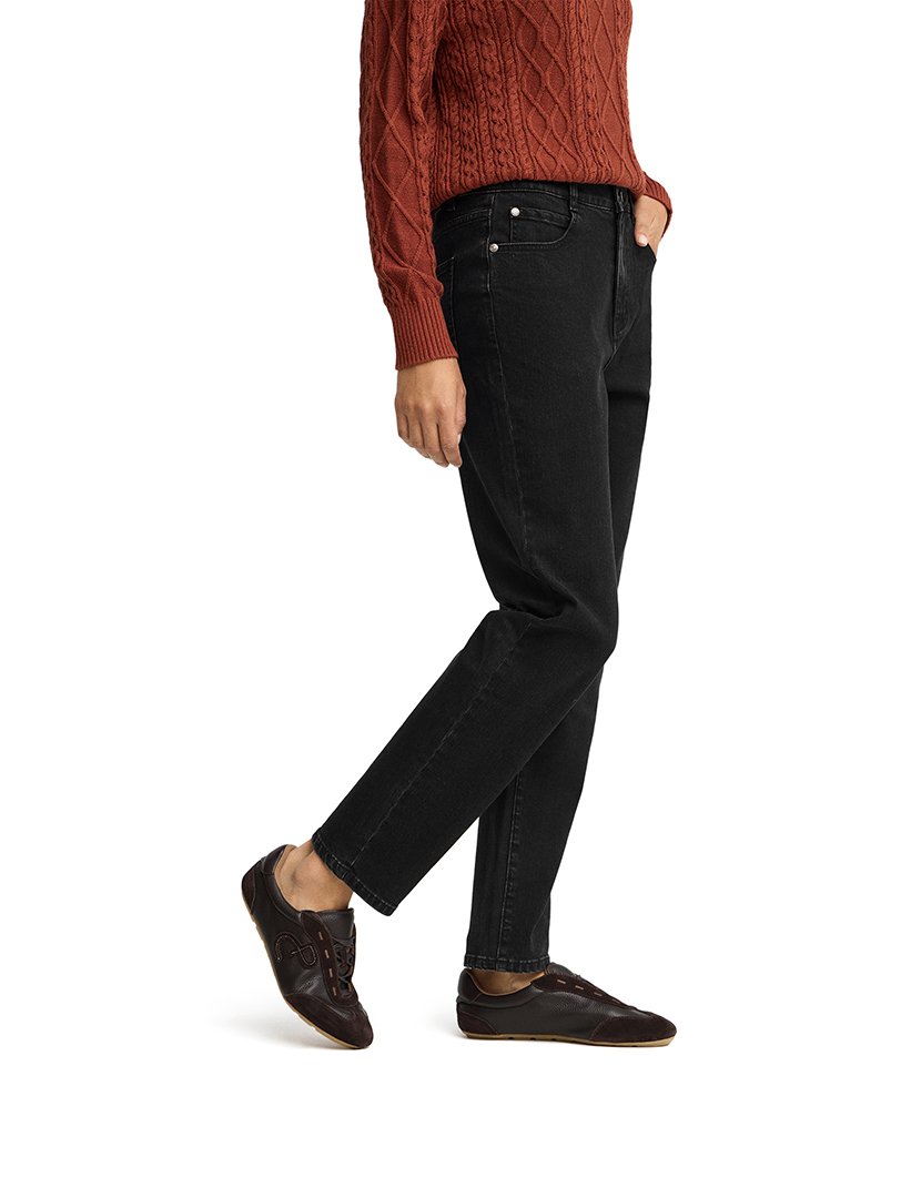 Calças de ganga slim fit Preto
