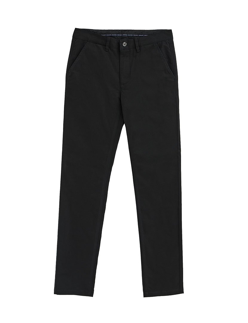 Calças Chino slim fit Preto