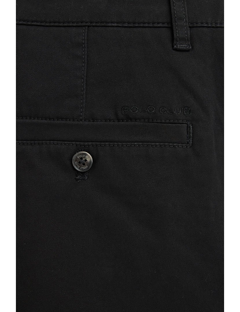 Calças Chino slim fit Preto