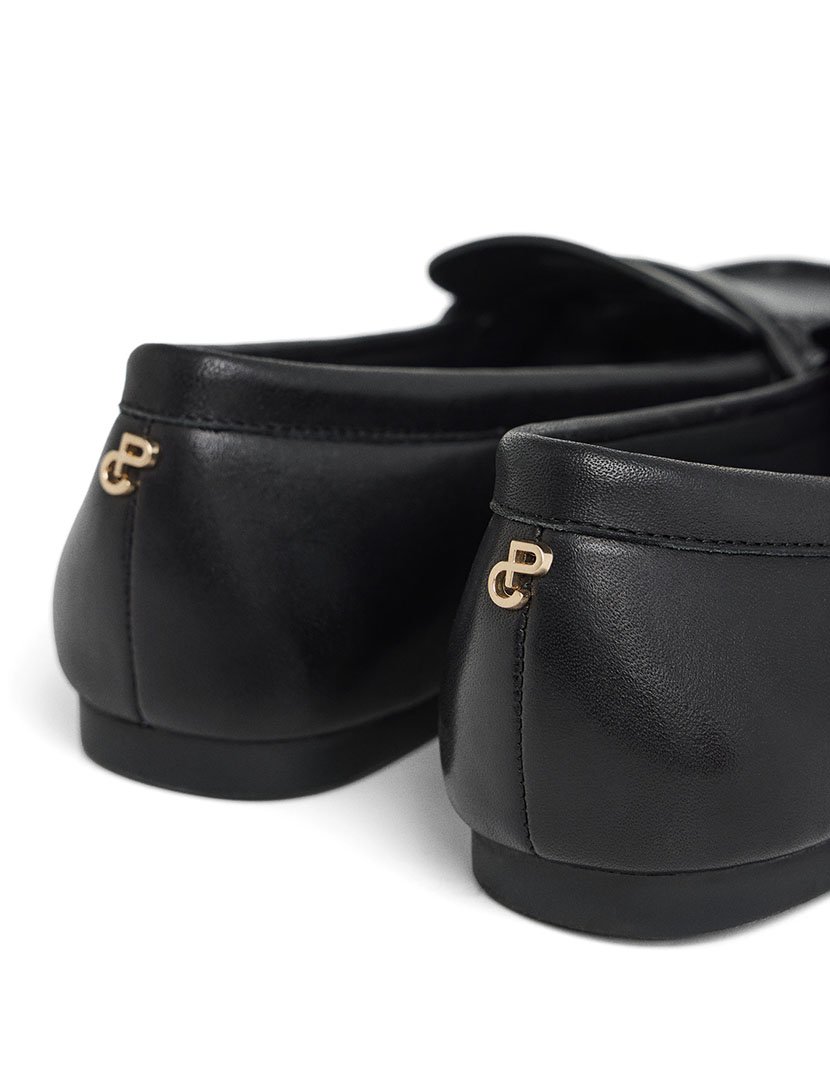 Mocassins Anto de pele Preto